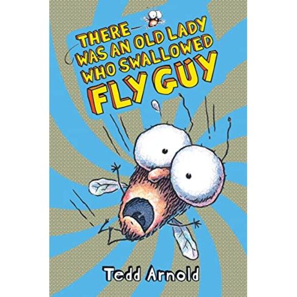 There Was an Old Lady Who Swallowed Fly Guy (Fly Guy #4): Volume 4 -- Tedd Arnol - Picture 2 of 3